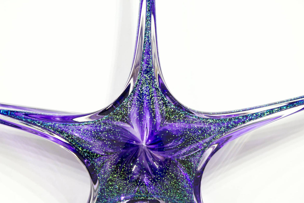 Star Ornament - Violet Starry Night Stars