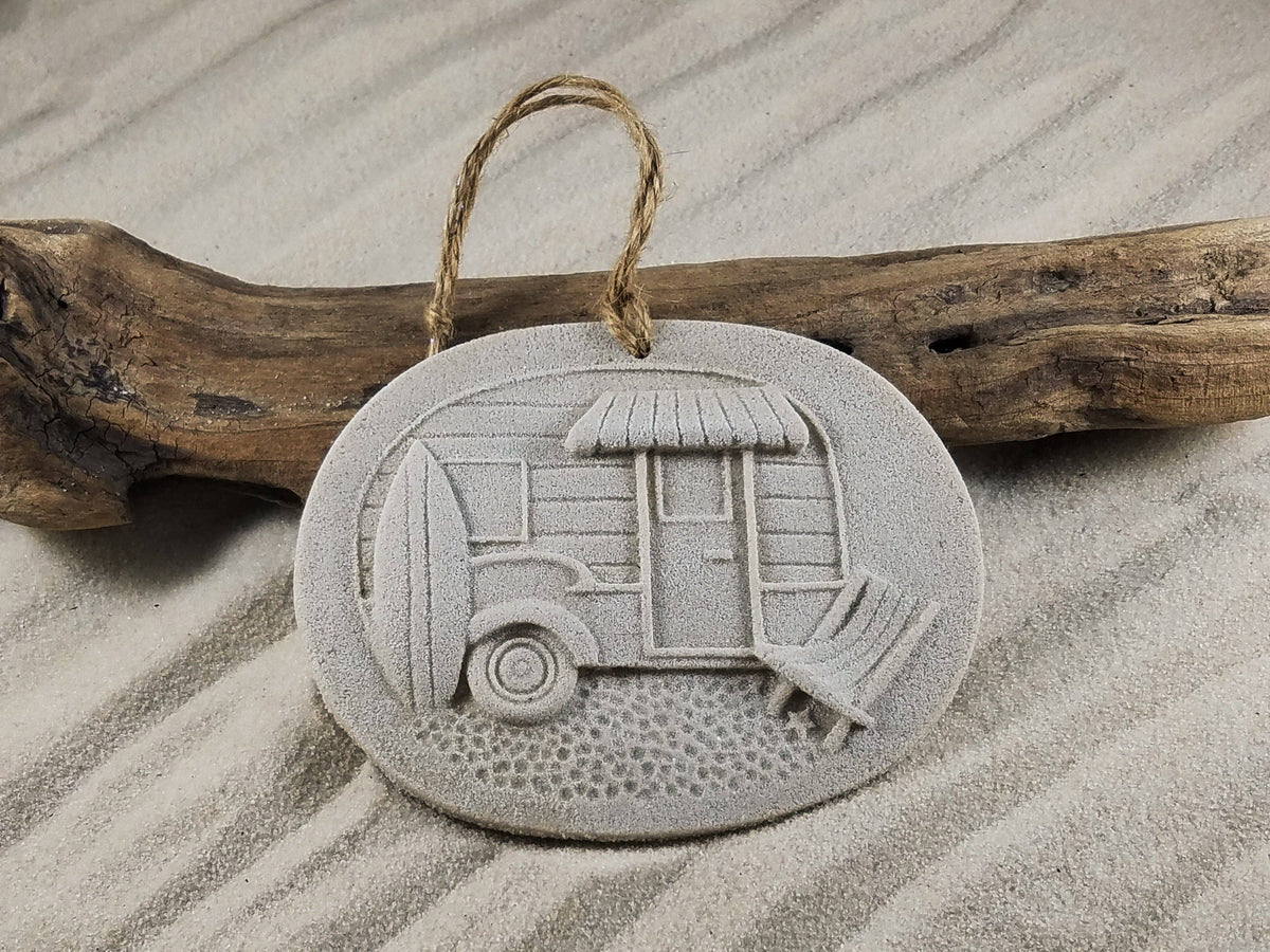 Beach Camper Sand Ornament