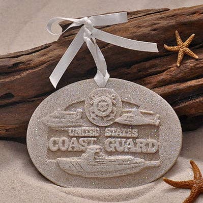 U.S. Coast Guard Sand Ornament