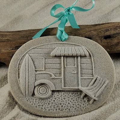 Beach Camper Sand Ornament